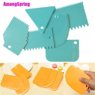 ( Amongspring ) เครื่องมือ 6 ชิ้น สําหรับตกแต่งเค้ก