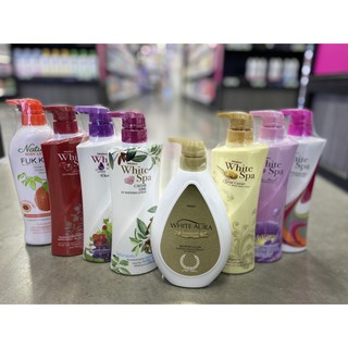 Mistine  body lotion( 400, 500 มล.) มิสทิน ไวท์ สปา โลชั่น หัวปั๊ม มี 8 สูตร