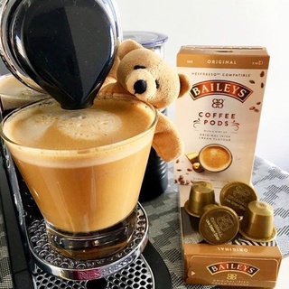 ภาพขนาดย่อของภาพหน้าปกสินค้า️ แคปซูลกาแฟ เนสเปรสโซ่ Baileys Coffee Original Irish Cream Nespresso Capsule จากร้าน happy__sunday บน Shopee ภาพที่ 1