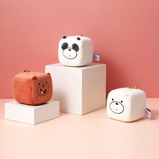 ภาพหน้าปกสินค้าMINISO พวงกุญแจ We Bare Bears รูปทรงขนมปังก้อน พวกกุญแจ ที่เกี่ยวข้อง