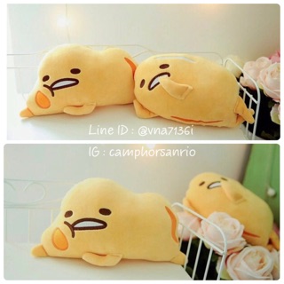 🌟พร้อมส่ง🌟หมอนรองคอติดเบาะรถยนต์ Gudetama ไข่ขี้เกียจตัวการ์ตูนยอดฮิต