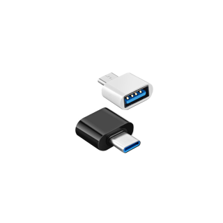 HdoorLink อะแดปเตอร์ไมโคร USB OTG ประเภท C USB ตัวผู้ ไปสู่ USB ตัวเมีย สำหรับแปลงสายเคเบิล