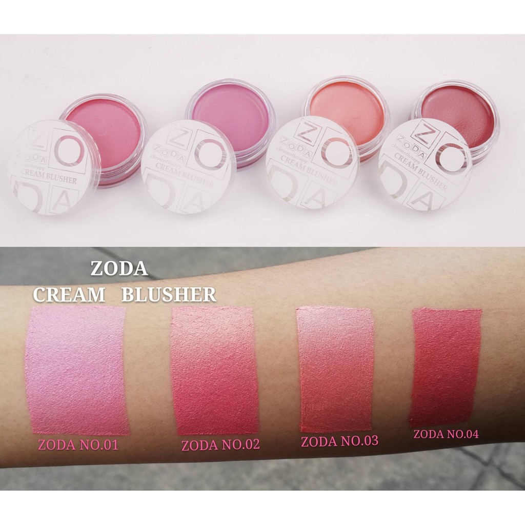 ZODA ที่ปัดแก้มเนื้อครีม BB ผลิตที่เกาหลี ZODA Cream Blusher โซดา บีบี ...