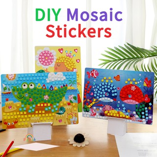 สติ๊กเกอร์โฟม Eva Mosaic DIY ของเล่นสําหรับเด็กผู้หญิง