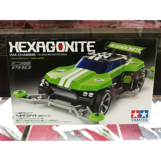 โมเดลรถมินิ4WD Tamiya Mini4WD 1/32 TA18653 Hexagon-GTS (MA Chassis)