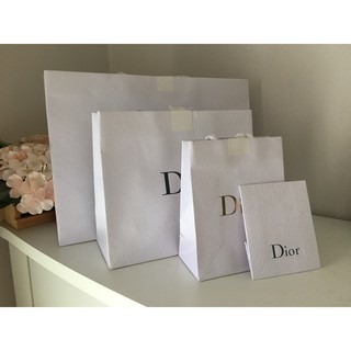 พร้อมส่ง DIOR ถุงกระดาษ ดิออร์ ของแท้