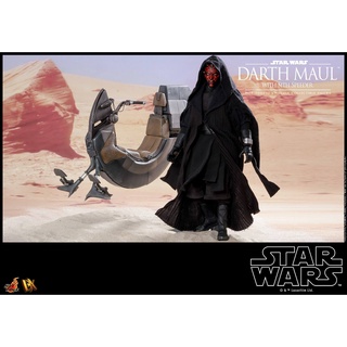 ฟิกเกอร์ โมเดล ของสะสม Hot Toys DX17 STAR WARS EPISODE I: THE PHANTOM MENACE - DARTH MAUL WITH SITH SPEEDER