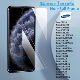 สินค้า Pone ฟิล์มกระจก ใส SAM A73 5G A72 A53 A23 A22 A33 A13 A03S A03 A10 A10S A20 A20S A30 A50 A70 A80 A90 NOTE3 NOTE4 NOTE5