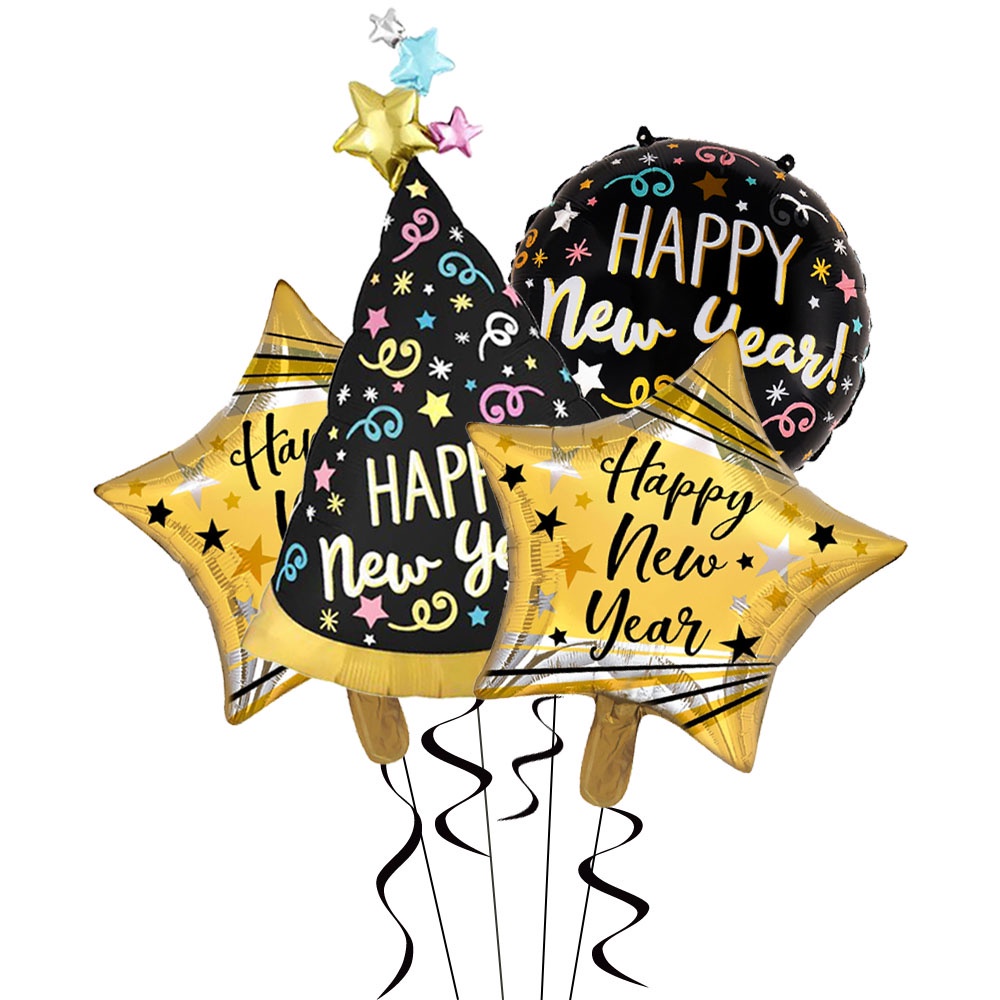 ลูกโป่งฟอยล์-รูป-happy-new-year-banner-สีโรสโกลด์-สีสุขสันต์วันคริสต์มาสอีฟ-2022-สําหรับตกแต่งบ้าน-2023