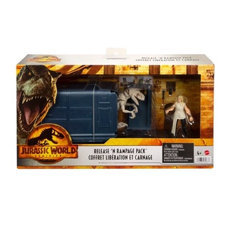 Jurassic World Dominion Release ‘N Rampage Soyona & Atrociraptor Pack