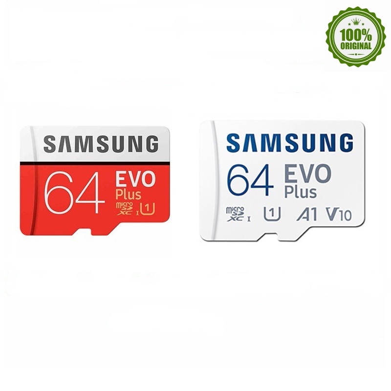 【New】SAMSUNG Micro SD card 128GB Class 10 130MB/s Memory Card EVO+ EVO ...