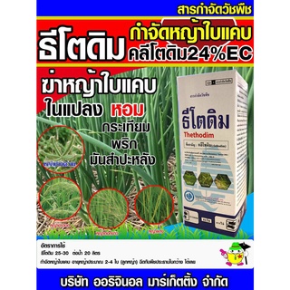 ธีโตดิม - คลีโทดิม  ( 500 ซีซี ) สารกำจัดวัชพืช ประเภทหญ้าและวัชพืชใบแคบทั่วไป ในผัก หอม พืชตระกูลถั่ว และมันสำปะหลัง