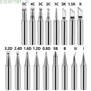 【EVERY】Solder Iron Tip 3/5/10/12/15pcs 900M-T Copper Alloy For HAKKO 936 YIHUA【Good Quality】