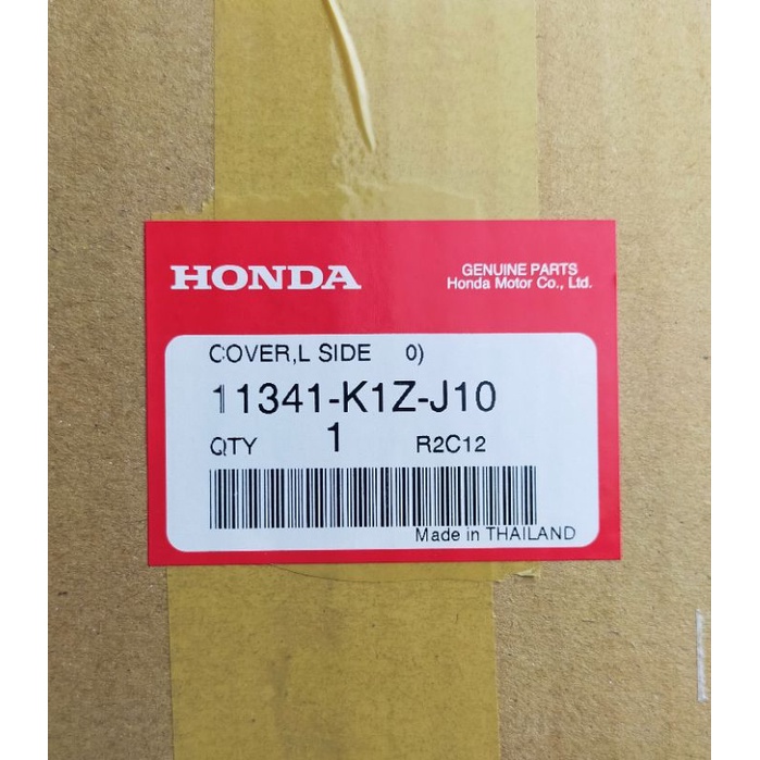 11341-k1z-j10-ฝาครอบเครื่องด้านซ้าย-honda-pcx160-แท้ศูนย์