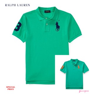 ภาพขนาดย่อของสินค้าRALPH LAUREN COTTON MESH POLO SHIRT (BOY SIZE 8-20)