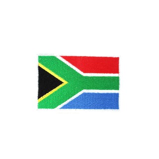สินค้าราสต้า Patch South-Africa Flag อาร์มติดเสื้อปักลายธงชาติแอฟริกาใต้ สไตล์ราสต้า-เรกเก้