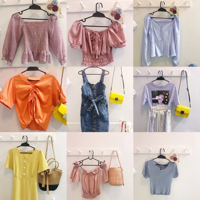 เสื้อผ้ามือสองสภาพนางฟ้า ส่วนใหญ่ใส่ถ่ายรูปครั้งเดียวจ้า❗️ | Shopee Thailand