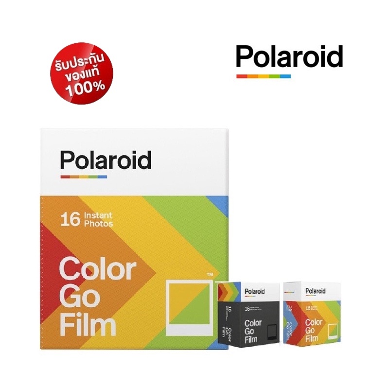 ภาพหน้าปกสินค้าฟิล์ม Polaroid Go Film Double Pack (16 sheets)