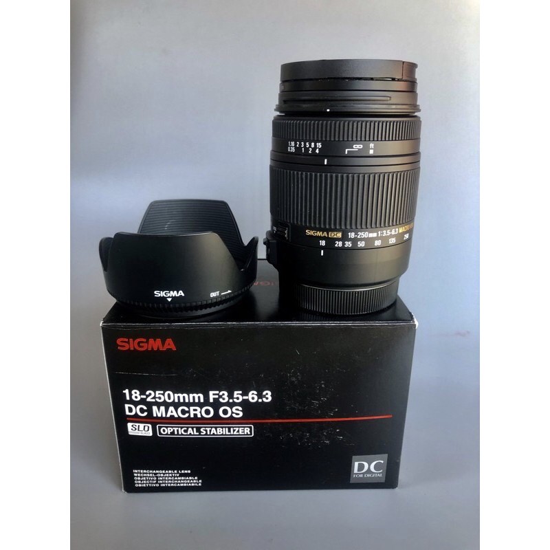 美品 Sigma 18-250mm DC OS HSM Nikon用 #7920 Amazon.com : Sigma 18-250mm f3.5-6.3 DC MACRO OS HSM for