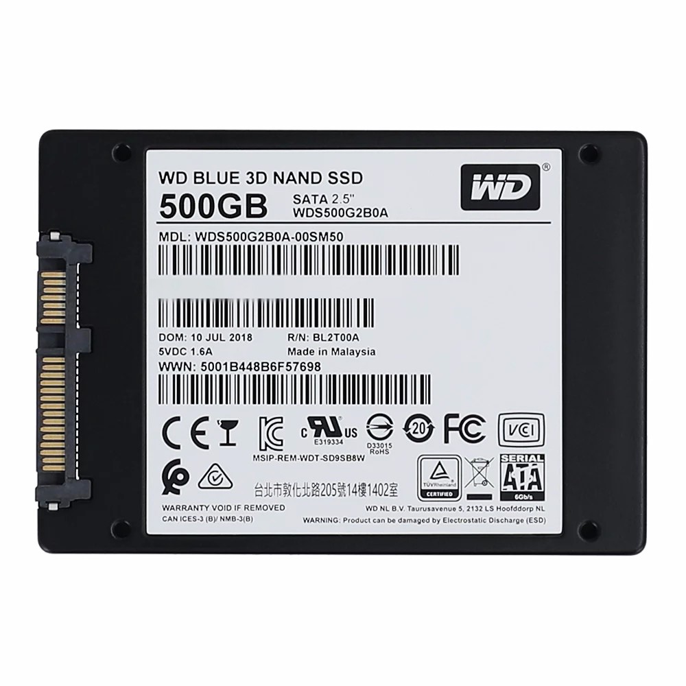 ssd-เอสเอสดี-250gb-500gb-1000gb-wd-blue-sata-3d-nand-รับประกัน-5-ปี