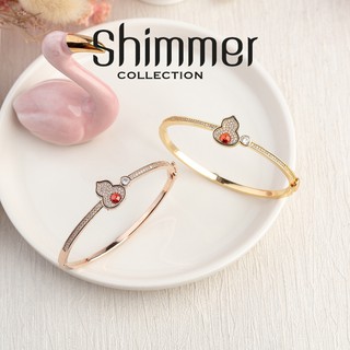 พร้อมส่ง!! กำไลข้อมือน้ำเต้าดูดทรัพย์ ถุงเงินเรียกทรัพย กำไลมงคล ค้าขายดี สีทอง พริ้งโกลด์ ทองคำขาว