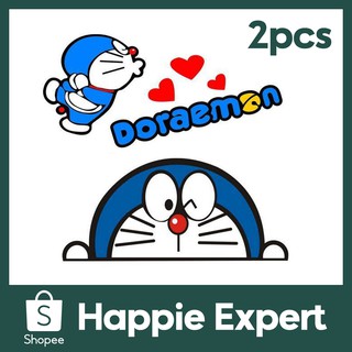 ภาพหน้าปกสินค้าhappie สติกเกอร์ติดรถยนต์ ลายการ์ตูนโดราเอมอน กันน้ำได้ 2 ชิ้น ที่เกี่ยวข้อง