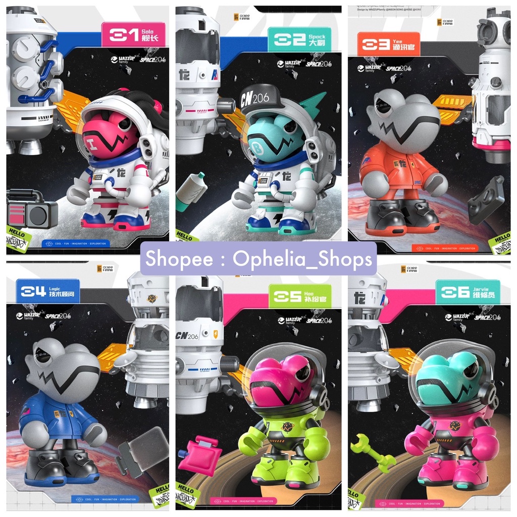 Pre-Order] LAMTOYS Wazzup Baby Chameleon Space 206 series