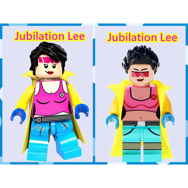 ของเล่นตัวต่อเลโก้-marvel-x-men-jubilation-lee-สําหรับเด็ก