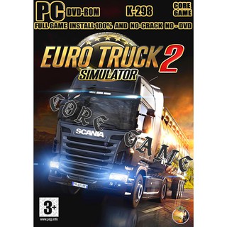 euro truck simulator 2 แผ่นเกมส์ แฟลชไดร์ฟ เกมส์คอมพิวเตอร์  PC โน๊ตบุ๊ค