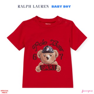 RALPH LAUREN POLO BEAR COTTON JERSEY TEE (BABY BOY)