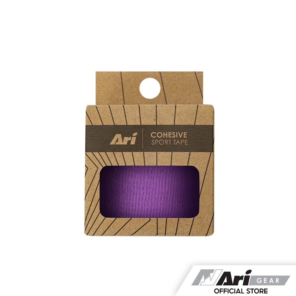 ari-cohesive-sports-tape-purple-เทปผ้าล็อค-อาริ-2-นิ้ว-สีม่วง