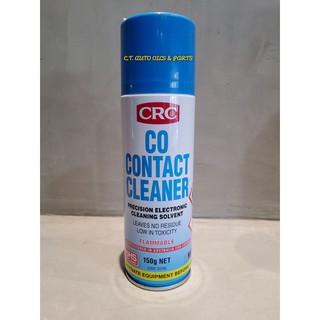 CRC Co Contact Cleaner นํ้ายาล้างหน้าสัมผัสทางไฟฟ้า(ไม่ทิ้งคราบตกค้าง)ขนาด 150 กรัม (210 ml) ทำความสะอาดอุปกรณ์ไฟฟ้าทุกช