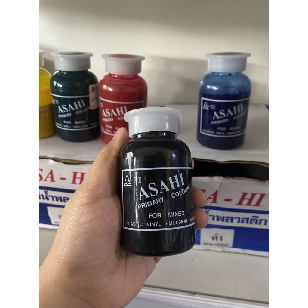 แม่สี-สีน้ำ-แม่สีน้ำ-แม่สีน้ำพลาสติก-asahi