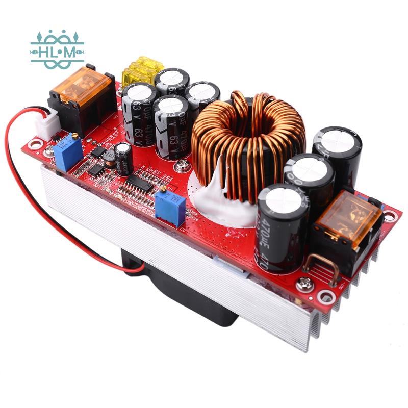 ราคาและรีวิว1800W 40A DC-DC DC Constant Voltage Constant Current Boost Converter Boosts 10-60V By Fan for 12-90V Boost Power ule