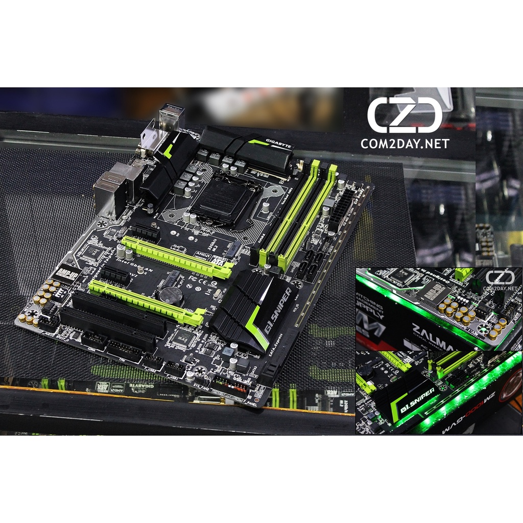 1151-gigabyte-g1-sniper-b7-มี-m-2-ไฟสวย-สเปคดี-บอร์ดสวยมาก-จัดส่งเร็ว