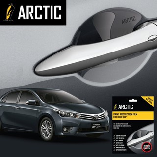 ARCTIC ฟิล์มกันรอยเบ้ามือจับรถ Toyota Altis (2014-2018) 4 ประตู