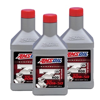 Amsoil Z-ROD® 20W-50 Synthetic Motor Oil น้ำมันเครื่องยนต์เบนซิลสำหรับรถคลาสสิค(ZRFQT)