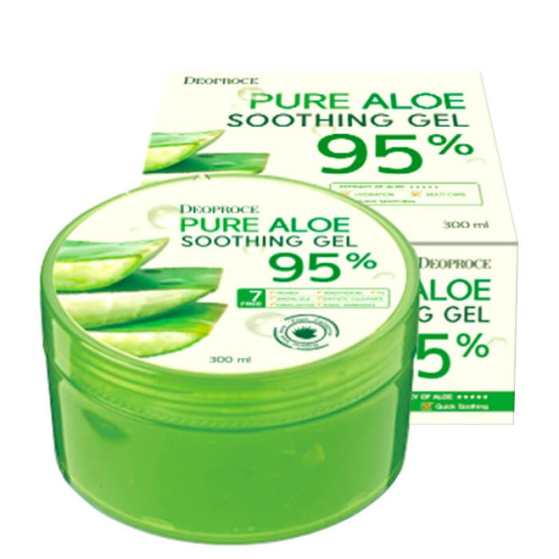 ถูกกว่าห้าง-deoproce-pure-aloe-soothing-gel-95-ดีโอพรอเซ่-เพียว-อโล-ซูททิ่ง-เจล-95-ของแท้-100-dara