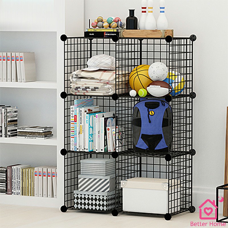 คอกกรงสัตว์เลี้ยง-diy-ออกแบบกรงได้ตามต้องการ-ตะแกรงลวดเหล็กชุบสีพลาสติก-diy-grid-shelf