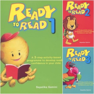 Ready To Read #1,2,3 #แบบเรียนเสริมทักษะการอ่านระดับชั้นอนุบาล