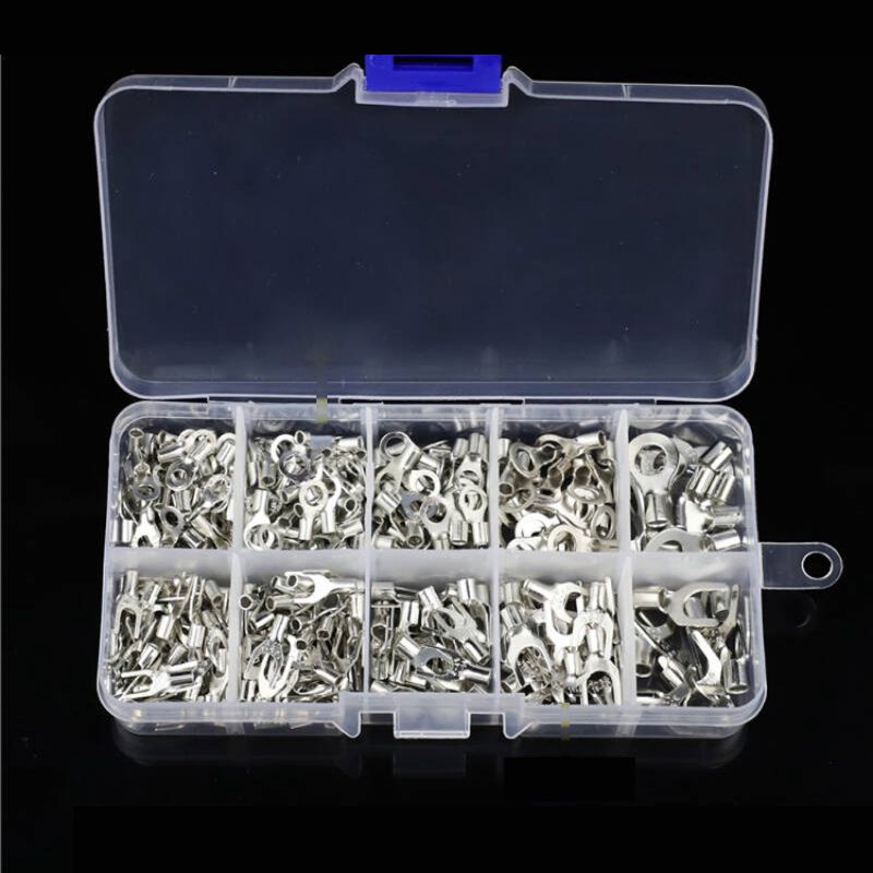 dark-320pcs-box-metal-terminals-non-insulated-ring-fork-u-type-brass-terminals-kit