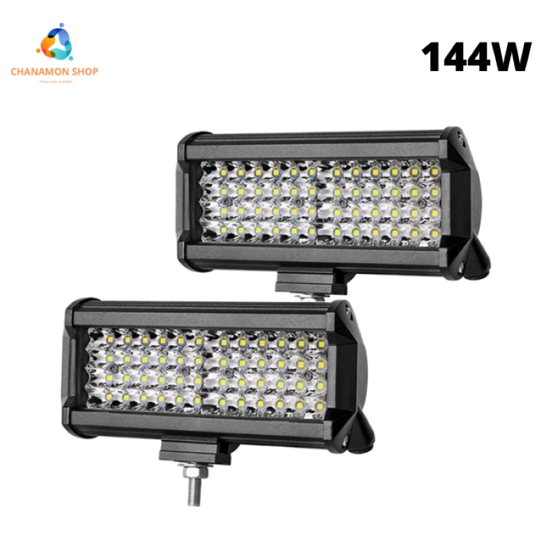 ไฟตัดหมอกสปอร์ตไลท์-led-สี่แถว-144w-สำหรับรถออฟโรด-448144