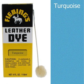 สินค้า Fiebing\'s Leather Dye สีย้อมหนัง Turquoise
