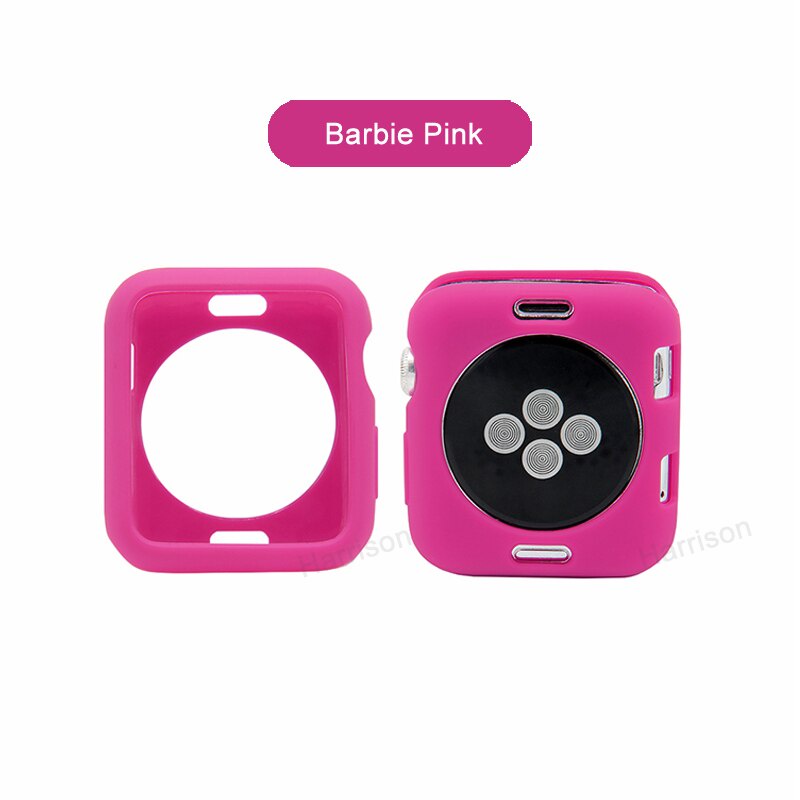 พร้อมส่ง-2 เคสแอปเปิ้ลวอช เคสapple iwatch ซิลิโคนสีพื้น สำหรับApple ...