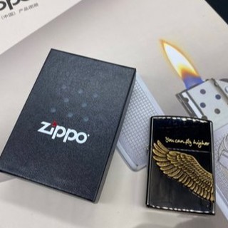 ไฟแช็ค Zippo กันลมกันน้ำไฟแช็กน้ำมันก๊าด