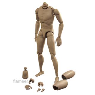 [FLAMEER] Narrow Shoulder 1:6 Action Figure Male Body Model Toys for TTM18 TTM19 Accs