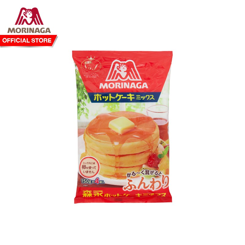 ภาพหน้าปกสินค้าMorinaga Hot Cake Mix 600 g โมรินากะ ฮอต เค้ก มิกซ์ แป้งแพนเค้กโมรินากะ 600 กรัม (1 ห่อ 4 ซอง) จากร้าน sino_family_shop บน Shopee