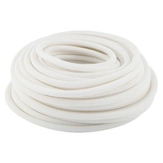 FLEXIBLE CONDUIT ELEKTRA 20MM 50M WHITE ท่ออ่อนลายลูกฟูก  20 มม. 50 ม. สีขาว ท่ออ่อน ท่อร้อยสายไฟและอุปกรณ์ งานระบบไฟฟ้า