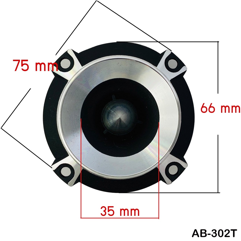 new-model-ab-audio-tweeter-speaker-ลำโพงทวิสเตอร์-แหลมจาน-รุ่น-ab-302t-ราคาคู่ละ-800บาท