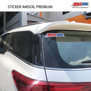 Sticker Amsoil สติ๊กเกอร์โลโก้ Amsoil ของแท้ 100%